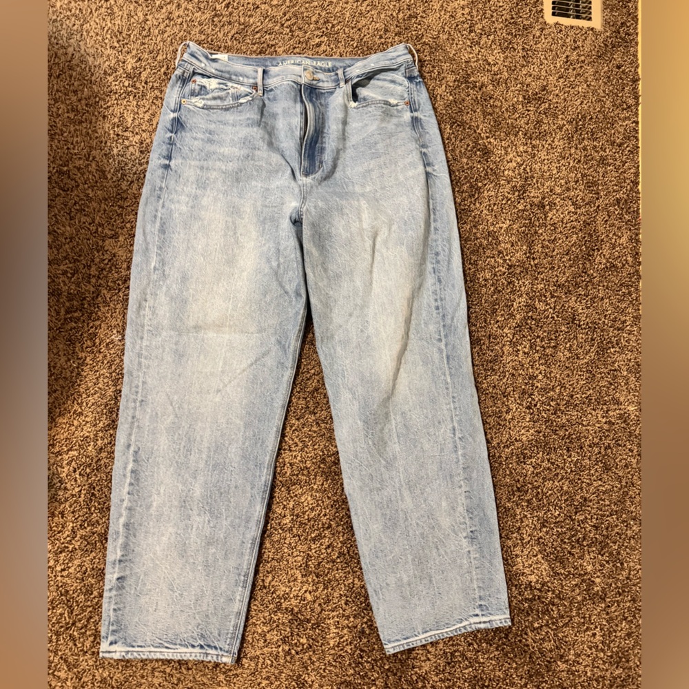 High Rise Light Blue Jeans